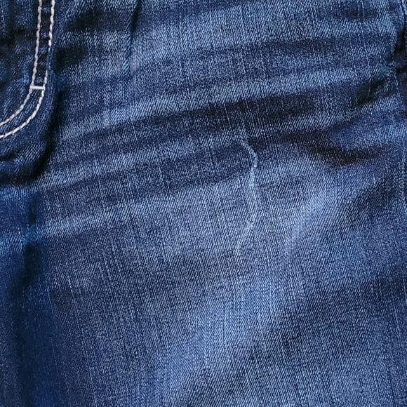 BKE Tyler Jeans Men’s 31x29 Straight Leg Blue Dark Wash Altered Hem Casual Denim - Picture 5 of 12